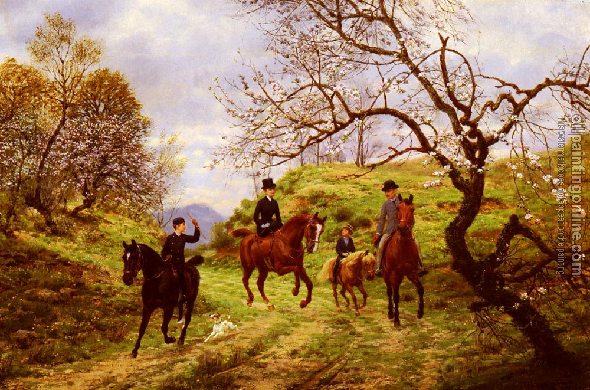 Jean Richard Goubie - Outing in the country